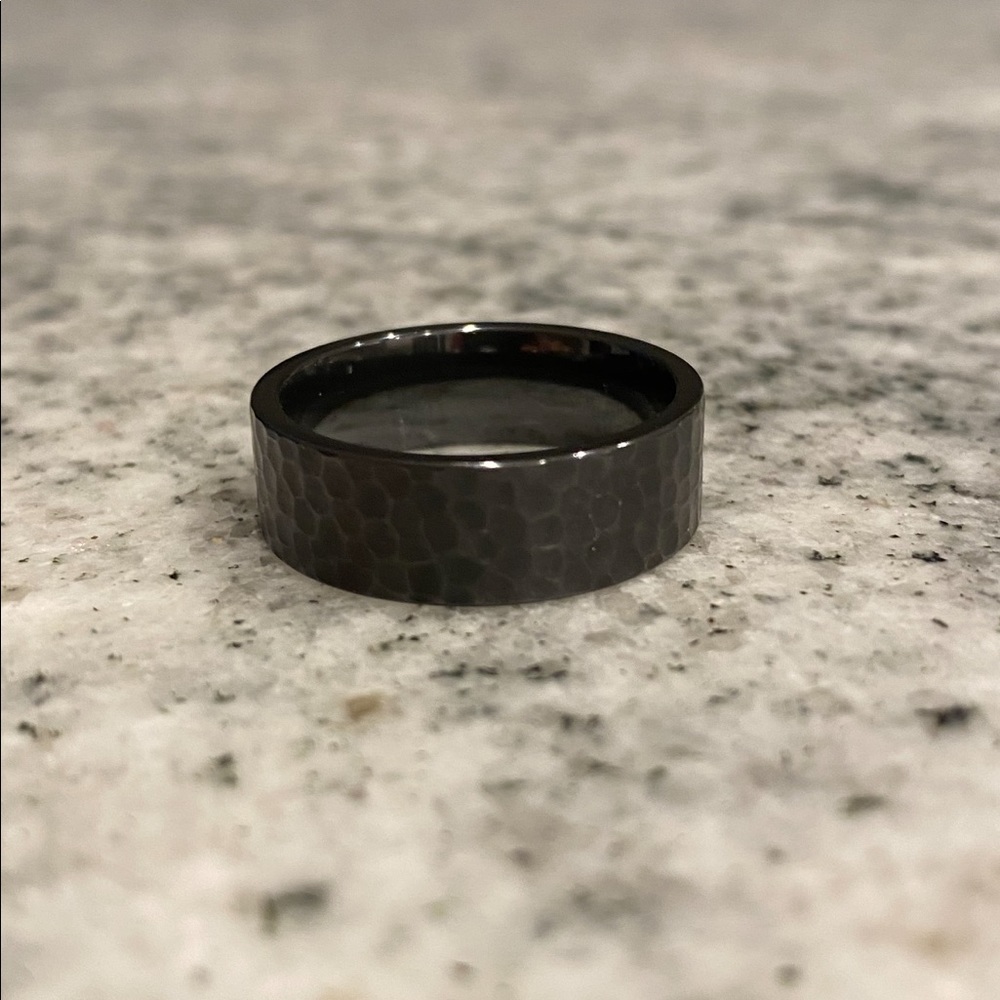 Zirconium Wedding Band